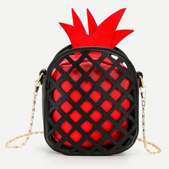 Pineapple Shaped Crossbody Bag - Picture 1 of 7